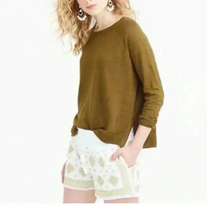 Gauze JCrew pull on gauze short